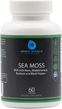 Load image into Gallery viewer, Orbit Vitals Sea Moss with Irish Moss, Bladderwrack, Burdock, and Black Pepper