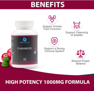 Orbit Vitals D-Mannose with Cranberry, Dandelion & Hibiscus Extract