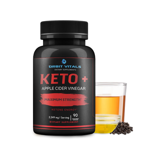 Keto Apple Cider Vinegar Capsules for Appetite Suppressant and Weight Loss - 2249 Mg